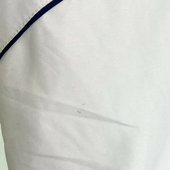 Nike Golf Womens Long Sleeves Full Zip Mock Neck Windbreaker Jacket Size S Cream - Picture 10 of 12